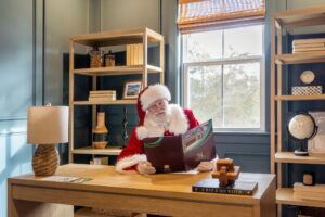 Santa is checking his list