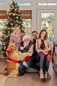 Myrtle Beach Santa Family